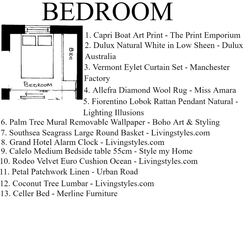 BEDROOM PAGE 2 Mood Board by Jenny-Lynne on Style Sourcebook