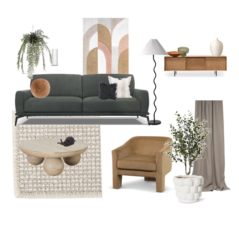 Living room Mood Board by Kate Yakhimovich on Style Sourcebook