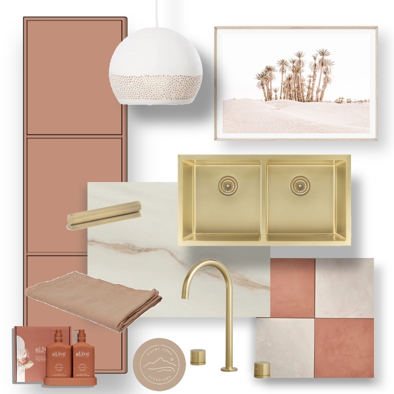Spice Desert Kitchen Mood Board by Rockycove Interiors on Style Sourcebook
