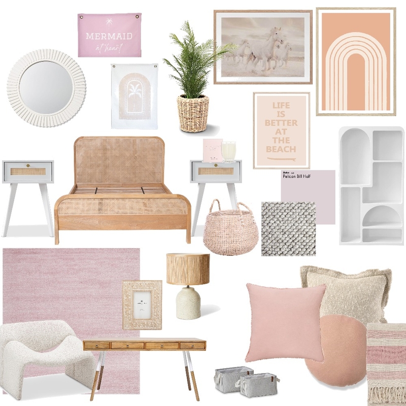 Little girls pink room Mood Board by MandieStylist on Style Sourcebook