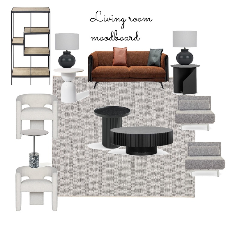 Living room Mood Board by arouri on Style Sourcebook