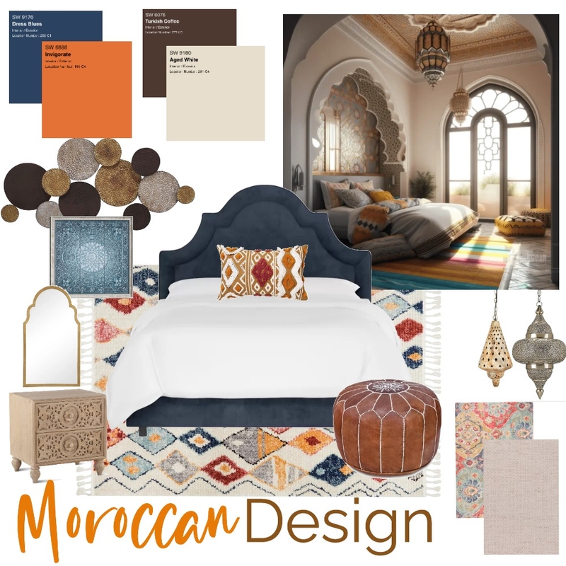 Moroccan Mood Board Mood Board by torriebas1515 on Style Sourcebook