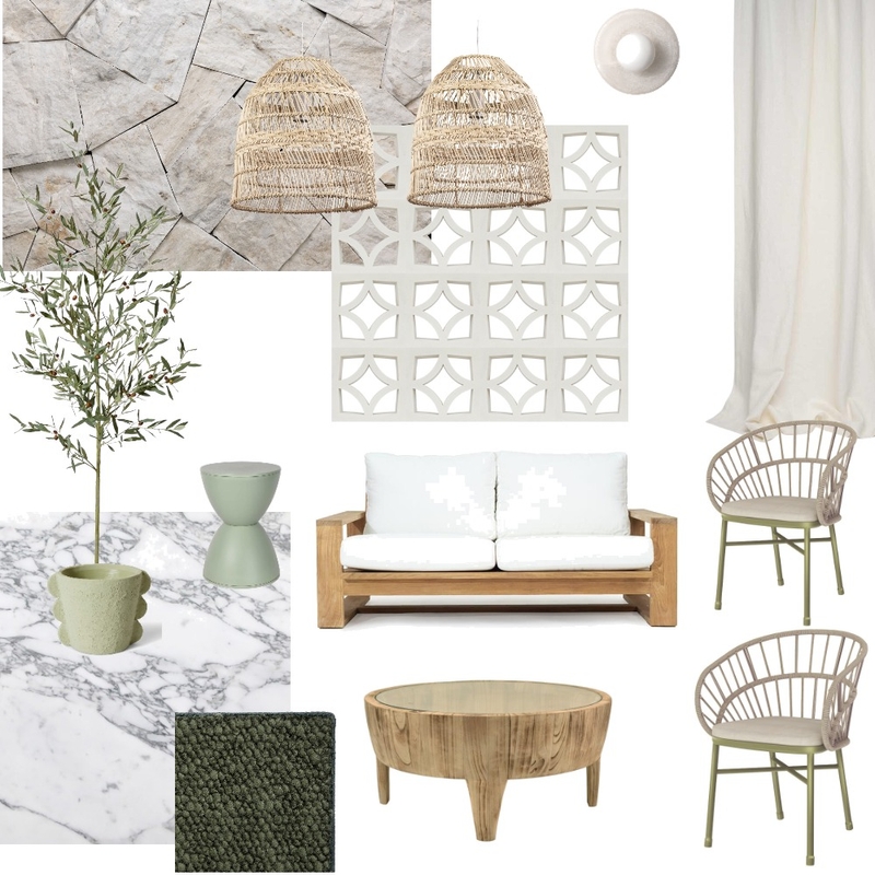alfresco concept Mood Board by tereza on Style Sourcebook