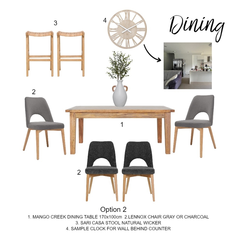 John Clifford Dining2 by Isa Mood Board by Oz Design on Style Sourcebook