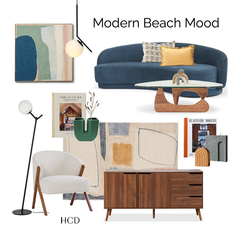 Modern Beach Mood Mood Board by Hannah Chambers_Design on Style Sourcebook