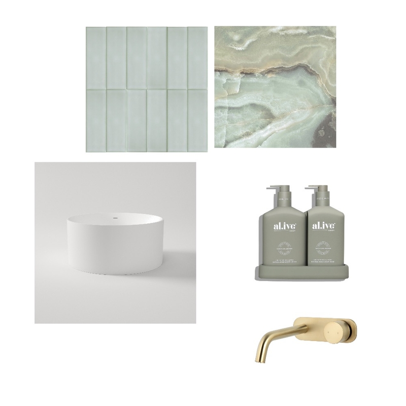 Main Bathroom Mood Board by At Home Interiors on Style Sourcebook