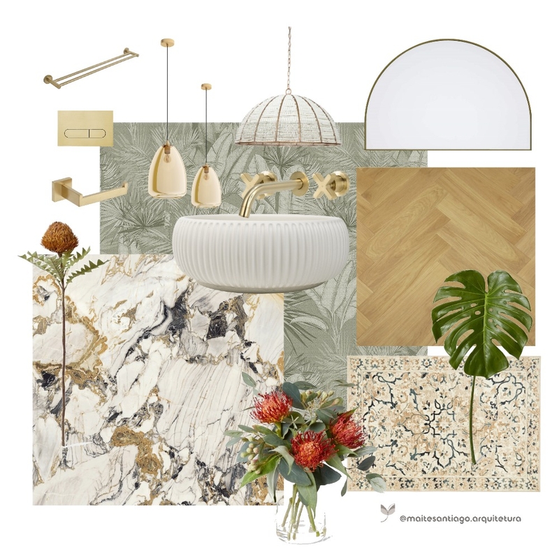 Materiais e decoração Mood Board by maite on Style Sourcebook