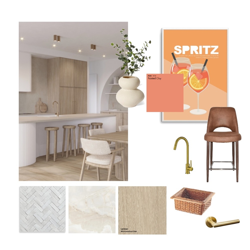 Quartz white and brass Mood Board by Häfele Home on Style Sourcebook