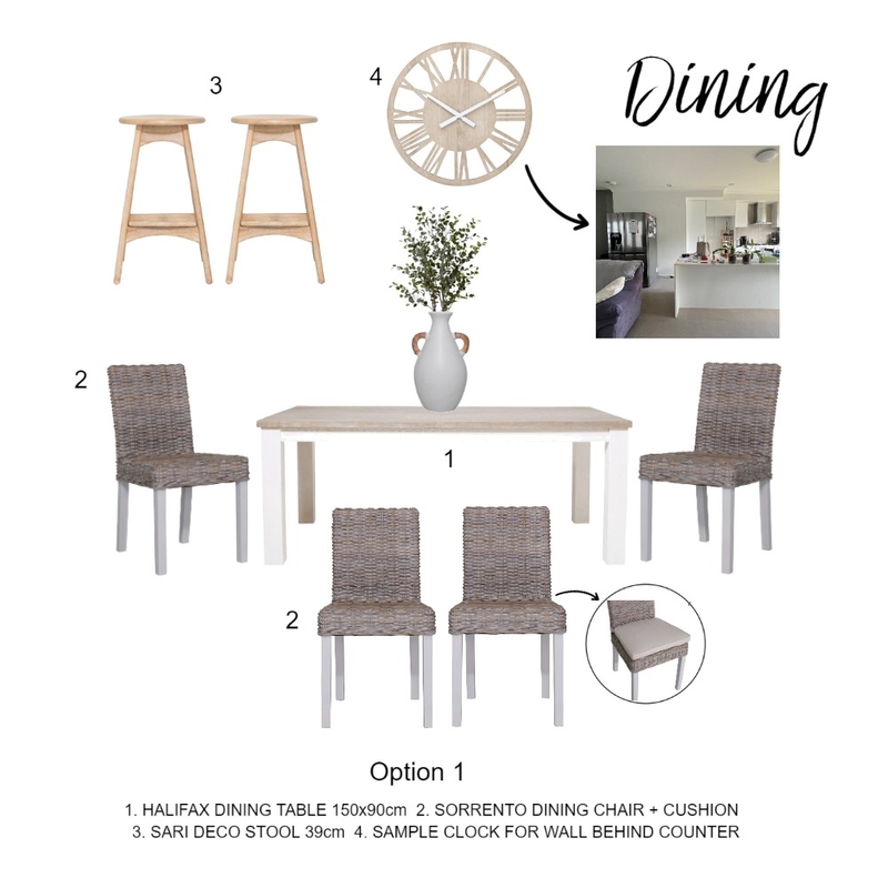 John Clifford Dining1 by Isa Mood Board by Oz Design on Style Sourcebook