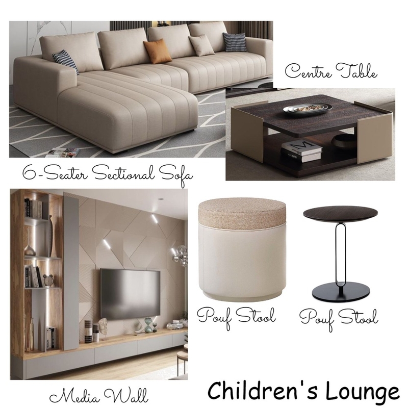 Children Lounge Mood Board by Oeuvre Designs 2 on Style Sourcebook