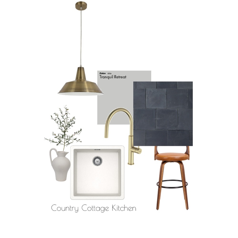Country Cottage Kitchen 1. Mood Board by DKB PROJECTS on Style Sourcebook