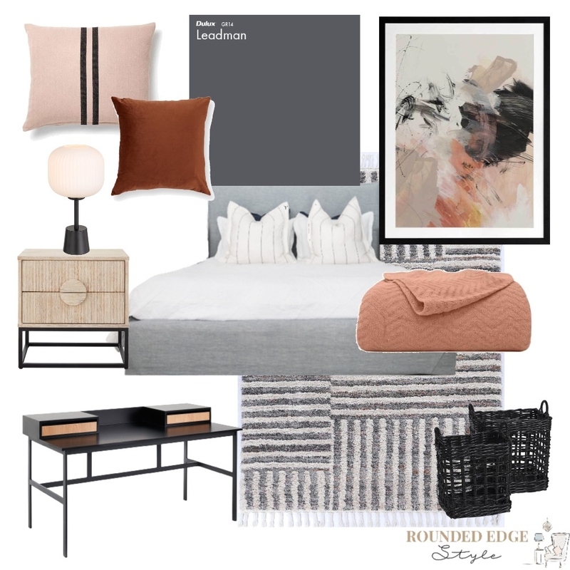 Teenage Boy's Bedroom Mood Board by roundededgestyle on Style Sourcebook