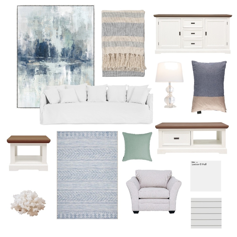 Hamptons Mood Board by gracedias on Style Sourcebook