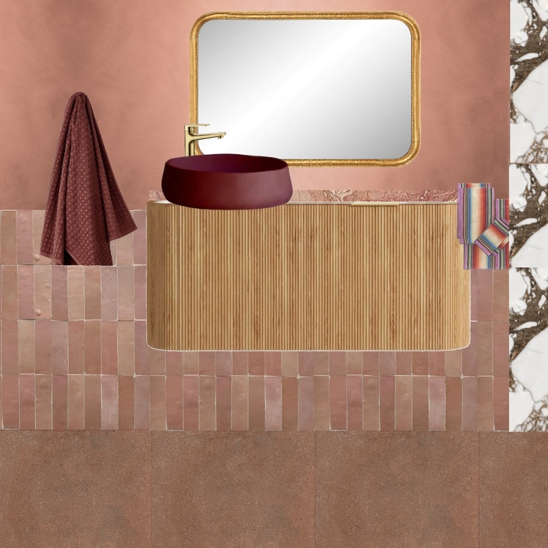 Bath - Rust & Marble Mood Board by dl2407 on Style Sourcebook