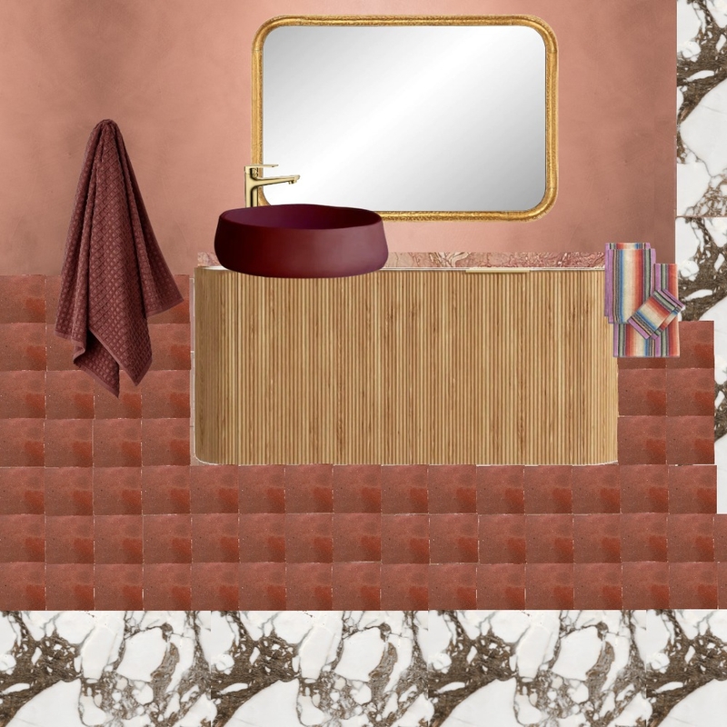 Bath - Rust & Marble Mood Board by dl2407 on Style Sourcebook