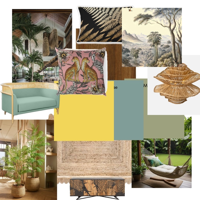 Tropical Mood Board Mood Board by mdolack@mac.com on Style Sourcebook