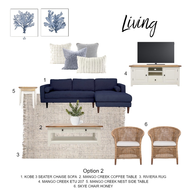 Unit 102 Peninsula Resort Living2 by Isa Mood Board by Oz Design on Style Sourcebook