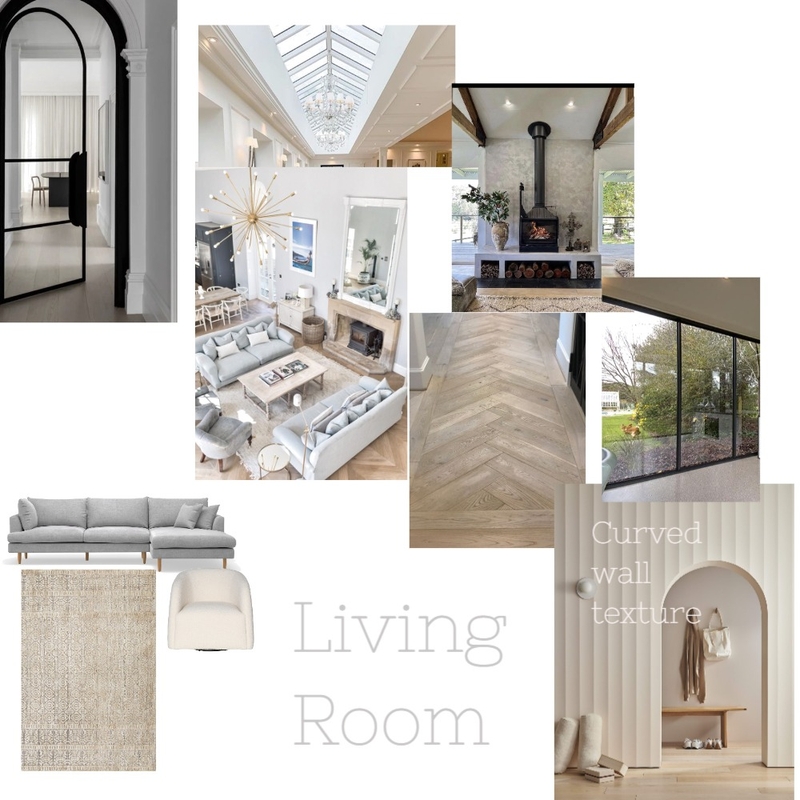 Living Room Mood Board by Renovating a Victorian on Style Sourcebook