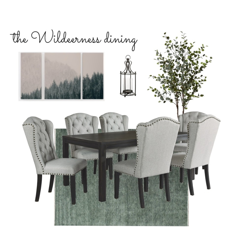 The Wilderness Dining Mood Board by creative grace interiors on Style Sourcebook
