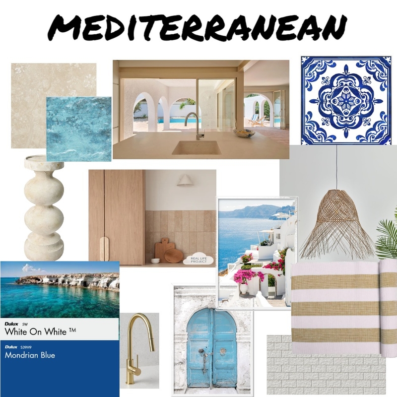 Mediterranean Mood Board by staycation on Style Sourcebook