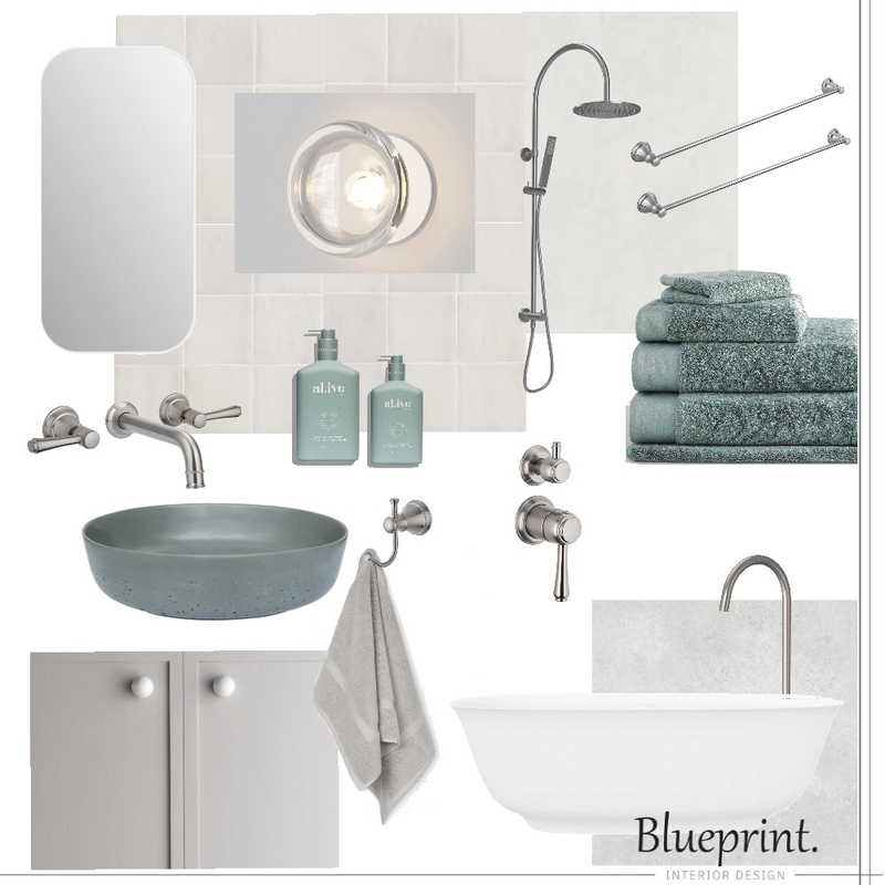 Classic contemporary bathroom Mood Board by Blueprint Interior Design on Style Sourcebook