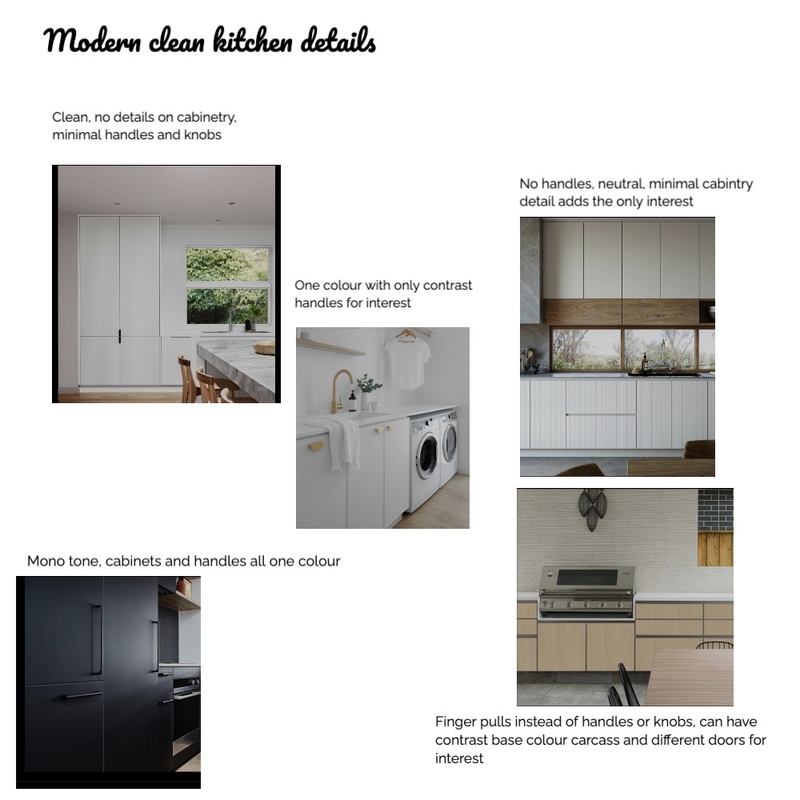 modern clean kitchen details Mood Board by Susan Conterno on Style Sourcebook