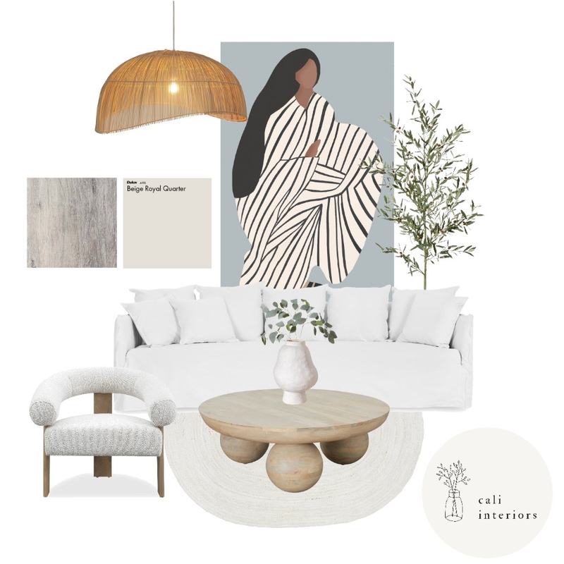 Living Room 1 Mood Board by Cali Interiors on Style Sourcebook