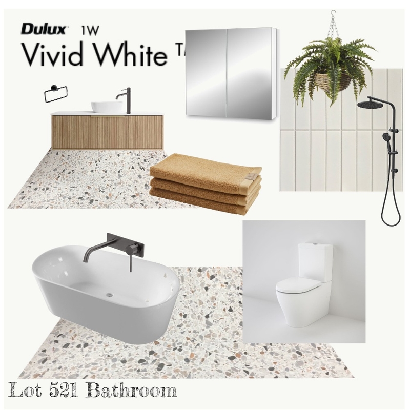 Lot 521 Bathroom Terrazzo Mood Board by designdetective on Style Sourcebook