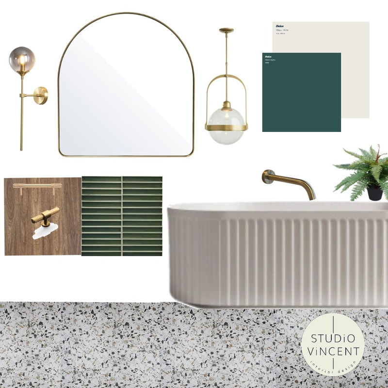 Family bathroom Mood Board by Studio Vincent on Style Sourcebook