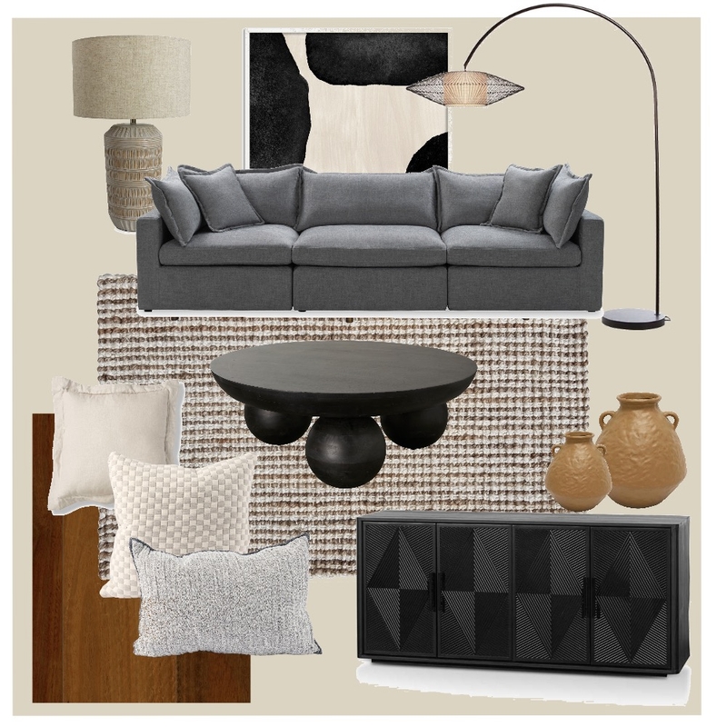 Neutral Lounge Mood Board by P A L O M A on Style Sourcebook