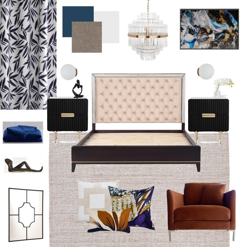 Master bedroom Mood Board by CW Curations on Style Sourcebook