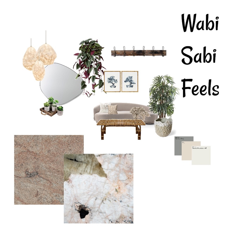 Wabi-Sabi Feels Mood Board by DBA Interiors on Style Sourcebook