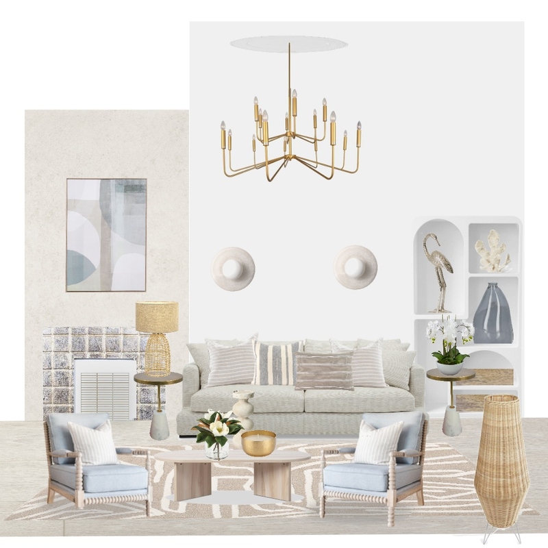 Coastal Living Room Mood Board by Victoria NC on Style Sourcebook