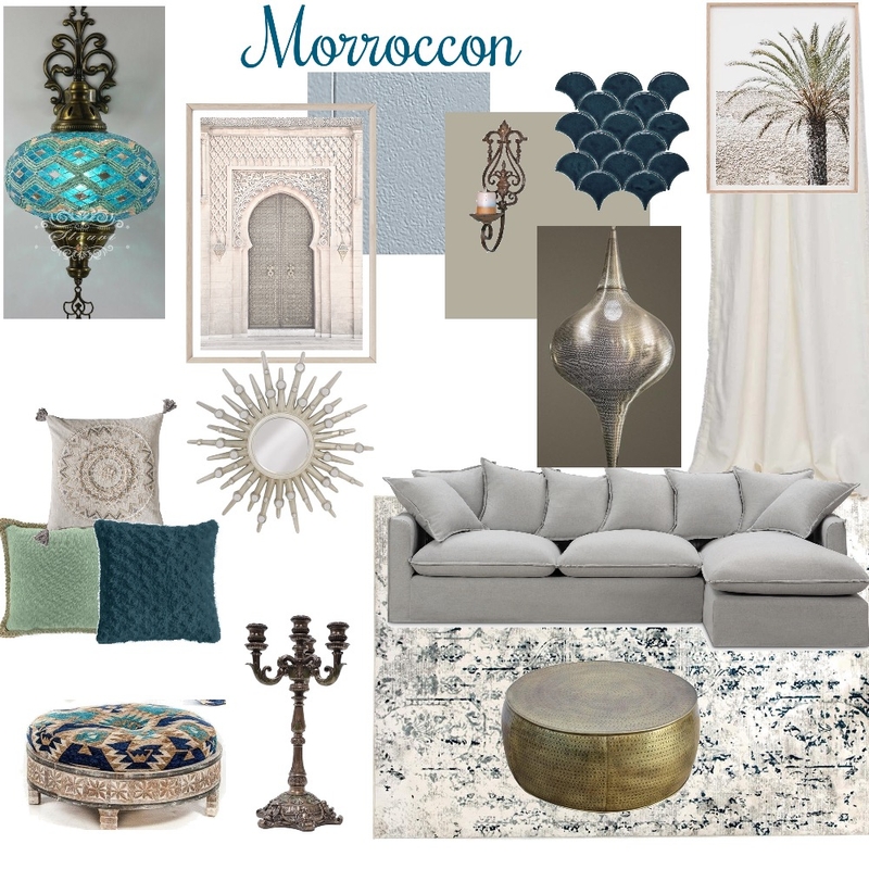 Moroccon Mood Board by rabia-syed on Style Sourcebook