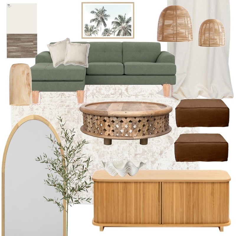 organic coastal living room Mood Board by SamanthaSimpsonInteriors on Style Sourcebook