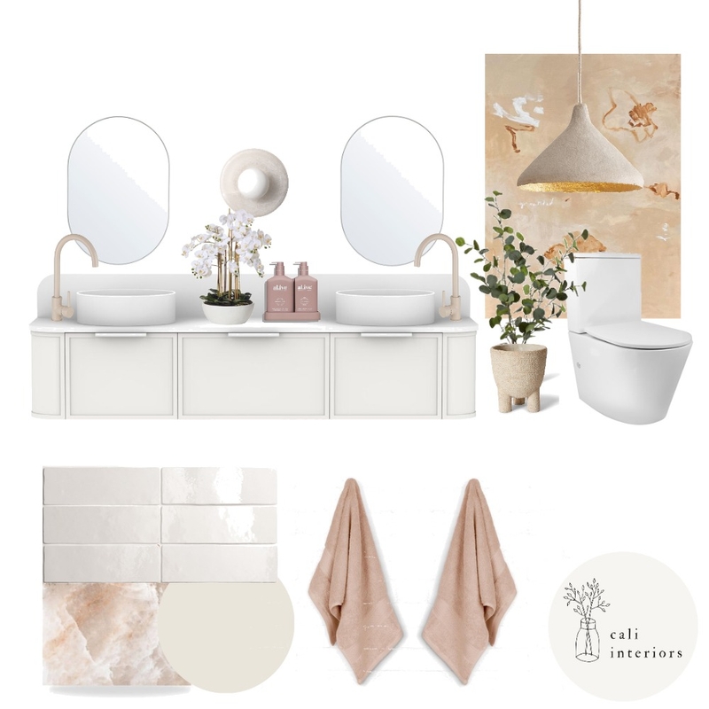 Powder Room 2 Mood Board by Cali Interiors on Style Sourcebook