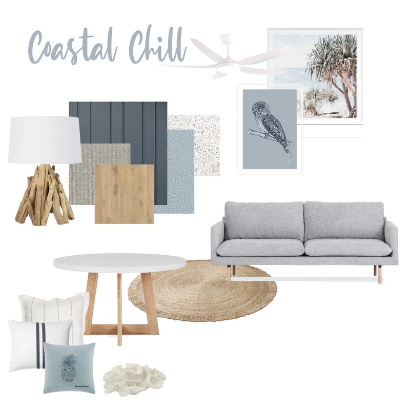 Coastal Chill - Module 3 IDI Mood Board by IDI on Style Sourcebook
