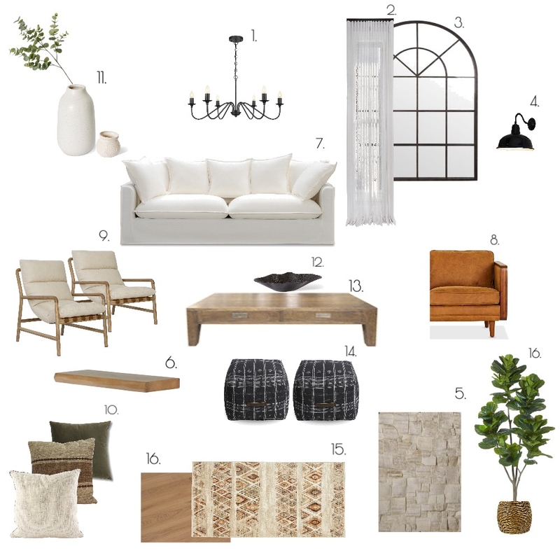 Sample Board-Living Room 2 Mood Board by Shanina94 on Style Sourcebook