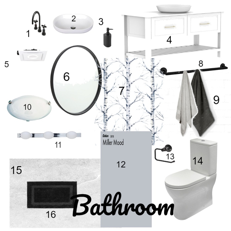 bathroom sample board Mood Board by rtetzlaff70@gmail.com on Style Sourcebook