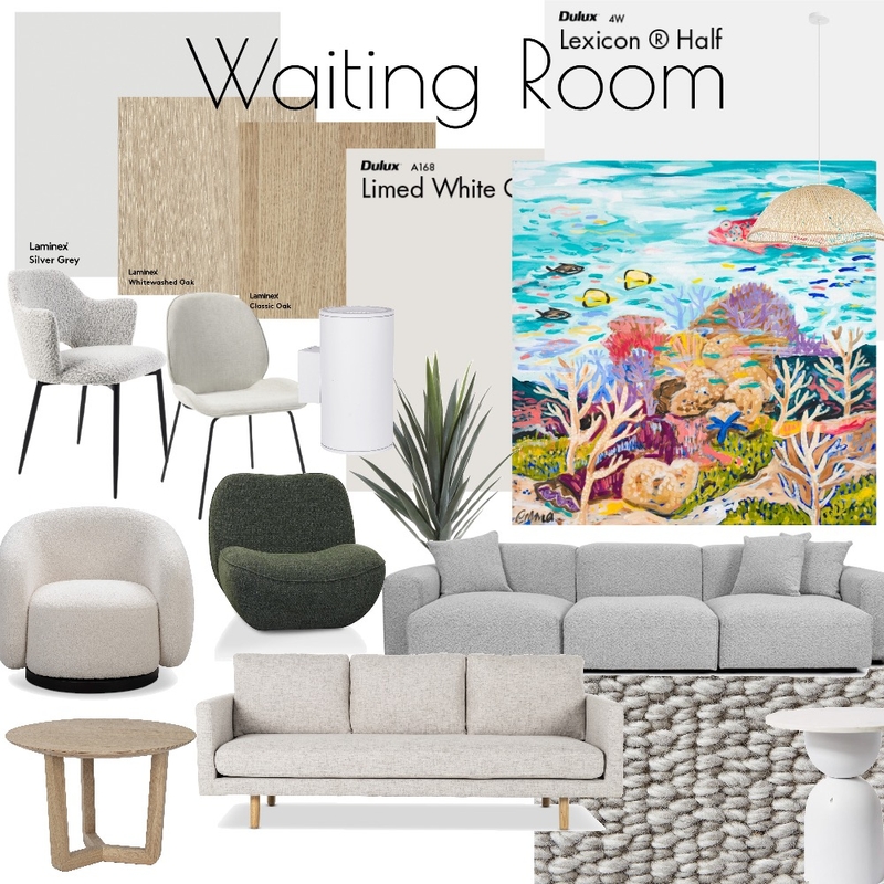 Waiting room Mood Board by Ashleigh.baillie89@gmail.com on Style Sourcebook