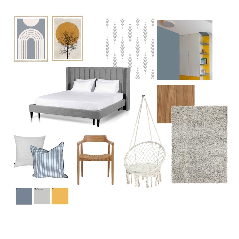 Teen bedroom Mood Board by Studio Tamar Creative on Style Sourcebook