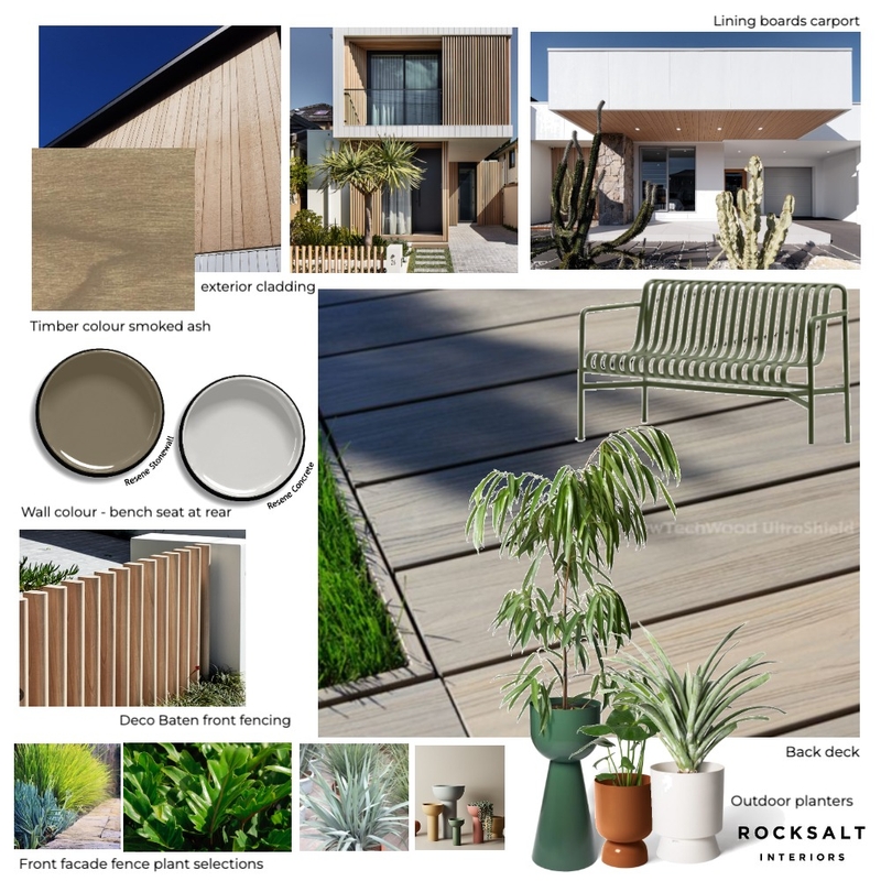 Exterior Facade Mood Board by Habitat Colour and Design on Style Sourcebook