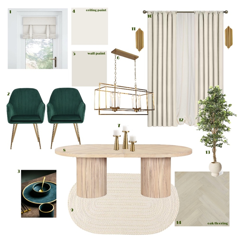 Dinning room Mood Board by juliapiroh on Style Sourcebook