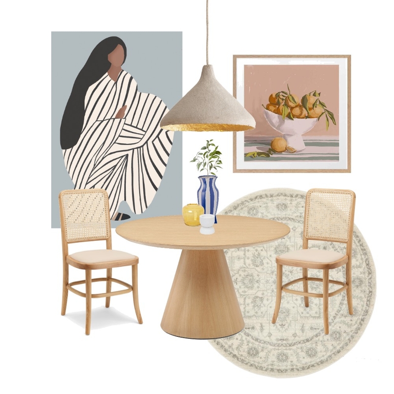 Colorful Dining Area Mood Board by studioruwi on Style Sourcebook