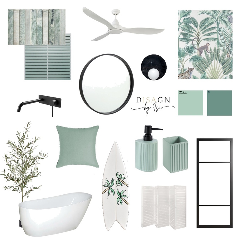 GREEN RIVER Mood Board by DISAGN BY ISA on Style Sourcebook