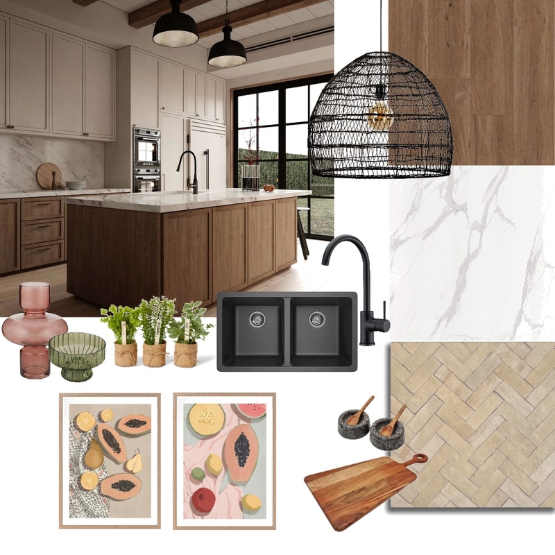 modern mediterran - kitchen Mood Board by Studio 87 on Style Sourcebook