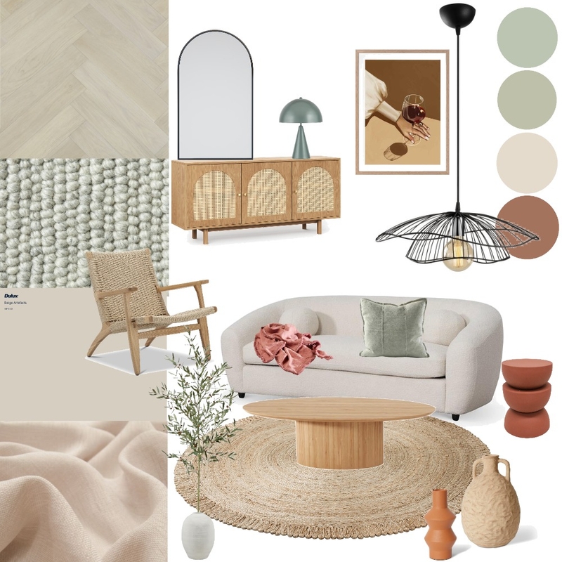 Modern Mediterranean - Living Room 3 Mood Board by Studio 87 on Style Sourcebook