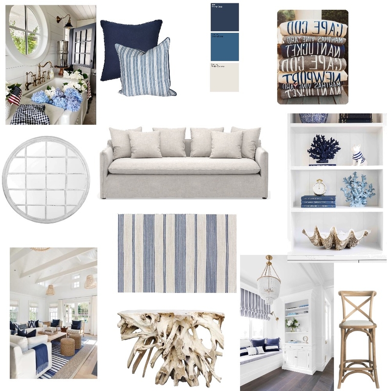 In the hamptons Mood Board by Courtney Hazbic Interiors on Style Sourcebook