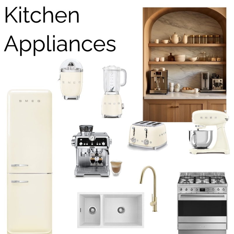 Kitchen Appliances Mood Board by Maria Jose on Style Sourcebook