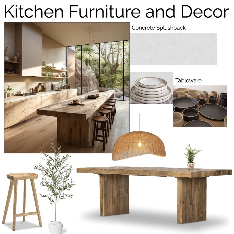 Kitchen Furniture and Decor Mood Board by Maria Jose on Style Sourcebook